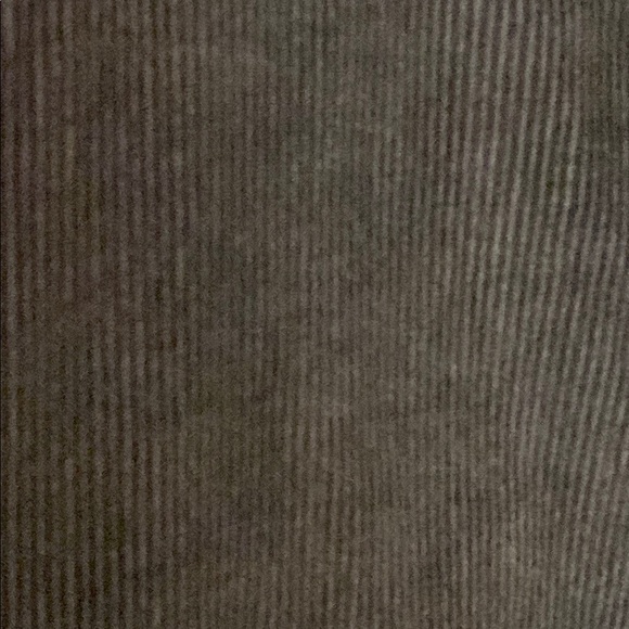 Benetton Women's Green corduroy pants dark green size small 4-6 (tag 38) - Picture 3 of 8